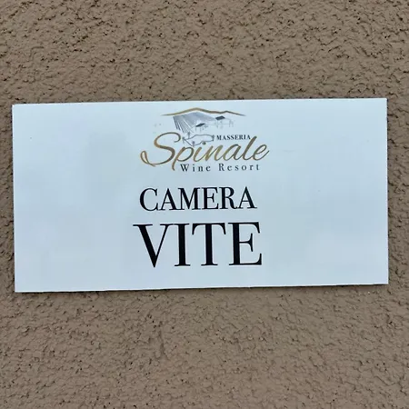Szálloda Masseria Spinale Wine